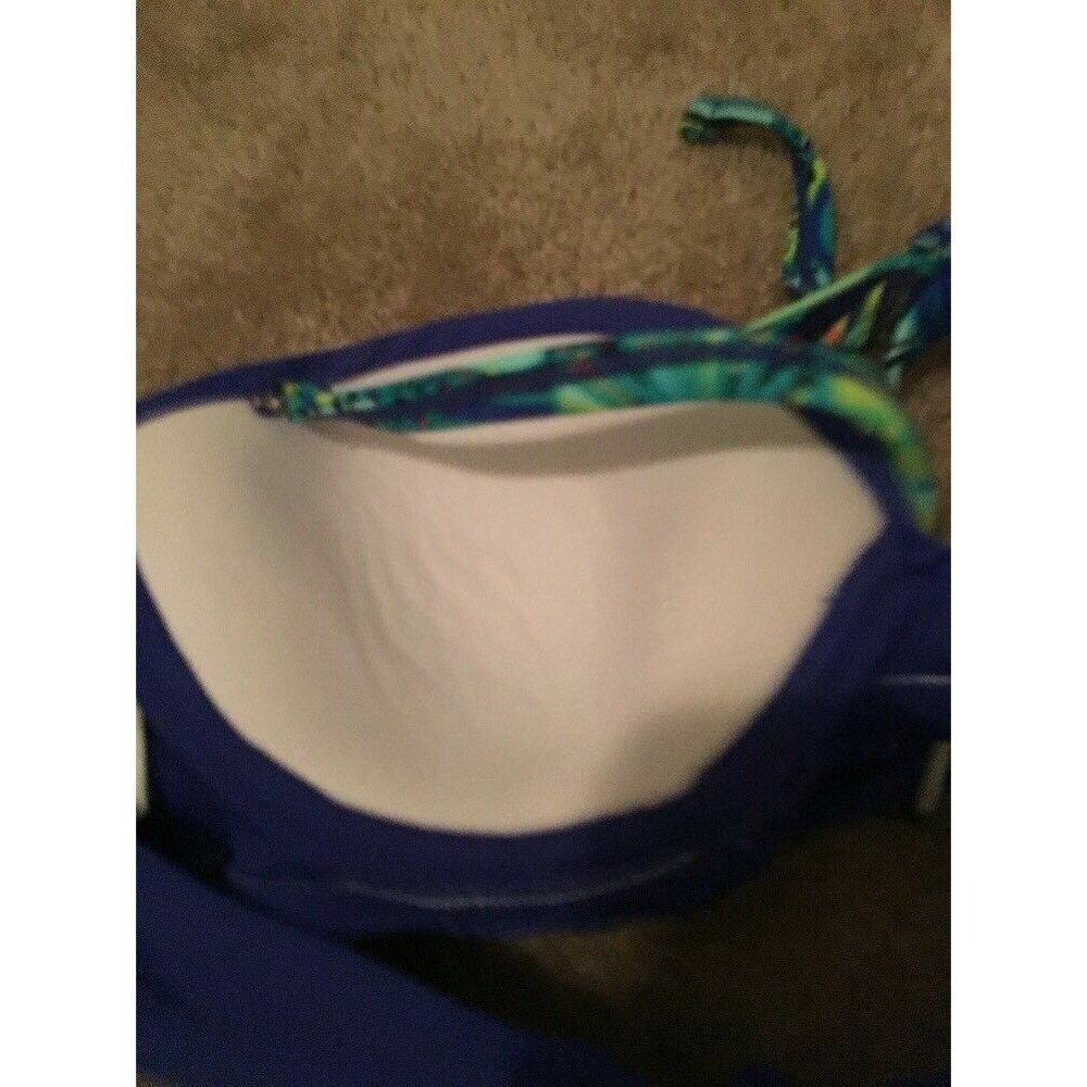 Xhilaration Women's Swim Bra Top Tie Neck & Back Size Medium - Picture 6 of 6